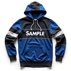 Sudadera con Capucha Ajustada para Hombre, Sublimada, Holgada, Duradera, Personalizable, Estilo Urbano, 100% Poliéster, Mezcla de Fibra de Algodón - Product Image 6