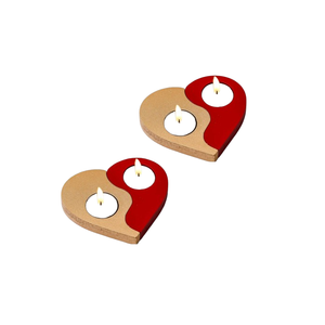 Pot de bougie sculpté en bois fabriqué à la main Design floral avec couvercle Bougeoir à arôme naturel pour la décoration intérieure - Product Image 2