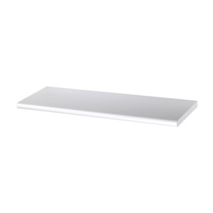 Étagère de rangement blanche 60x20x1,8 cm - Product Image 1
