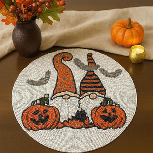 Sous-verres perlés faits main de haute qualité - Art moderne/Sous-verres classiques pour boissons, support en polyester, écologiques, logo personnalisé (10x10 cm) - Product Image 6