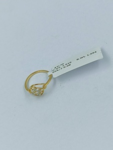 Elegante Anillo de Cóctel Vintage Chapado en Rodio de Oro Rosa de 14K para Mujer, con Diamante Cultivado en Laboratorio de 0.08 Ct, Corte Brillante, Moderno y a la Moda - Product Image 2