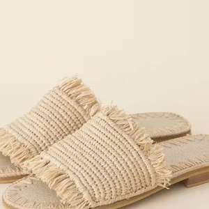 Pantuflas y Sandalias de Rafia Hechas a Mano en Marruecos, Económicas, Ecológicas, Tejidas, para Mujer y Hombre, Proveedor Directo, Pedidos al por Mayor - Product Image 3