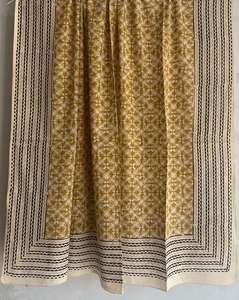 Écharpe Ethnique 100% Coton Léger Traditionnel Imprimé Bloc de Main Jaipur Écharpe Artisanale Boho Chic Fait à la Main Écharpe en Coton Doux - Product Image 4