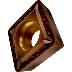 Inserto de Torneado Indexable con Recubrimiento MT-CVD ISO CCMT 09T308E-RFT9325 D.4.4mm, Paquete de 10 para Corte y Conformado de Metales - Product Image 1