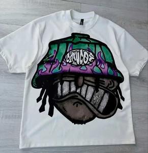 Camiseta de Manga Corta para Hombre, 180 g, Cuello Redondo, Color Sólido, Diseño Simple, Holgada, Informal, en Oferta - Product Image 2