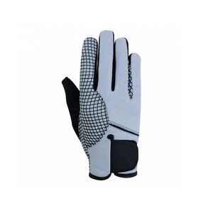 Gants d'équitation confortables à séchage rapide de la meilleure qualité Gants de course de chevaux pour adultes à quantité minimale de commande bas à vendre - Product Image 3
