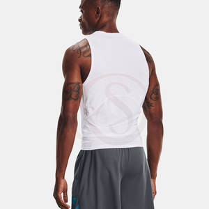 STYLEGRAM WEARS Débardeur décontracté d'été pour homme en coton et bambou respirant, col rond, tricot uni 180g - Product Image 4