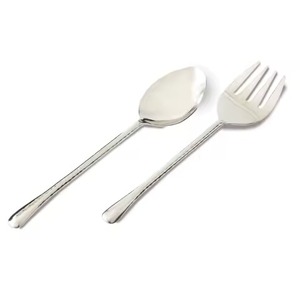 Juego de Cubiertos para Ensalada de Acero Inoxidable Chapado en Oro, Ecológico, Apto para Lavavajillas, Cucharas y Tenedores para Uso Doméstico o en Restaurantes - Product Image 6