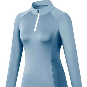 OEM Chemise de compression coupe-vent à couche de base thermique pour femmes, manches longues, séchage rapide, haut de fitness, vêtements de course à pied par temps froid - Product Image 1