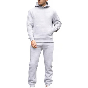Customized Men's <b>100</b>% Cotton Tracksuit From Pakistan Hooded with Solid Pattern Winter Season Printing Design - Product Image 4