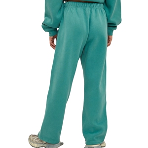 Unisex High Joggers <b>Fleece</b> Eco-Friendly Breathable Spring Sports Sweatpants Elastic Waist Straight Leg Casual <b>Pants</b> Pockets Mid - Product Image 2