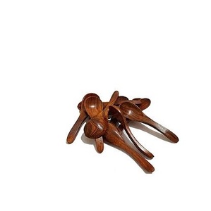 Cuillère à dîner en bois Logo personnalisé Cuisine Maison Ustensiles en bois d'acacia Cuillère Salade - Product Image 5