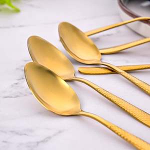 Set of 6 Sunlit Gold Tea <b>Spoons</b> Premium <b>Coffee</b> & Tea Tools - Product Image 4