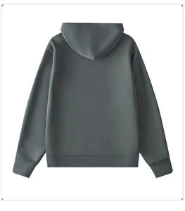 Sweat-shirt à capuche ample pour homme de qualité supérieure, style streetwear hip-hop, uni, printemps, automne, hiver, grande taille - Product Image 5