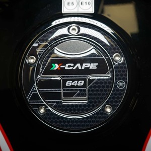 Autocollant de protection de bouchon de carburant 3D, accessoires de moto compatibles Moto Morini X-CAPE 2022 - Product Image 1