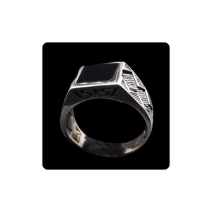 Anillo de dedo medio para hombre, joyería de moda excelente para dedos pequeños - Product Image 4