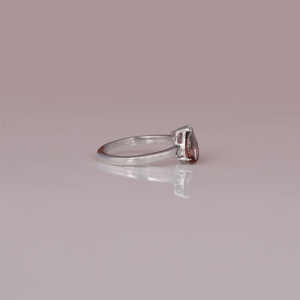 Anillo de diamante cultivado en laboratorio personalizado de lujo dos piedras pera corte radiante 18K oro blanco sólido joyería fina de moda regalo para mujeres IGI - Product Image 5