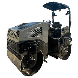 Third Coast Equipment RA45 Dual Drum Asphalt Roller 8 Ton Vibratory <b>Compactor</b> for Construction Road Industries Core Engine - Product Image 1