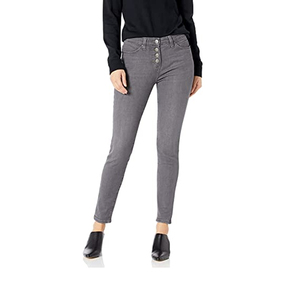 Nouveauté Pantalon en jean en coton de haute qualité pour femmes, tenue décontracté et confortable avec design élégant et logo sur la taille XL - Product Image 4