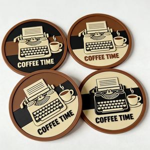Posavasos de Silicona Suave Personalizados al por Mayor, Super Absorbentes, para Bebidas, Cerveza, Coche - Product Image 1