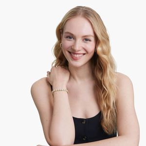 Pulsera de tenis con diamantes de moissanita de 8 pulgadas, plata 925 y acabado dorado de 10 quilates, joyería helada Premium para todos los géneros, regalo de moda perfecto - Product Image 6