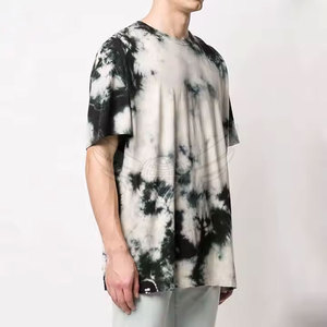 เสื้อยืดผ้าฝ้าย100% วินเทจซักได้แอซิดจากน้ำแร่เสื้อยืดคอกลมทรงหลวมแบบออกแบบได้ตามต้องการ - Product Image 3