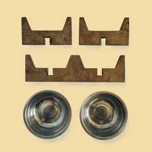 Comedero de Madera para Perros de Primera Calidad con Diseño Duradero y Tamaño Personalizable para Alimentación y Juguetes para Masticar - Product Image 2