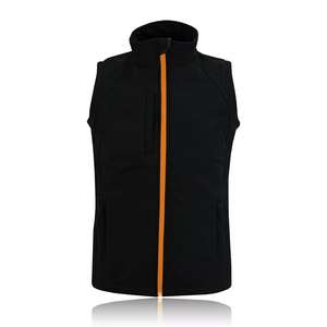 <b>Mens</b> Softshell Bodywarmer Sleeveless Jacket <b>Gilet</b> Body Warmer Work <b>Fleece</b> Lined - Product Image 2