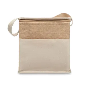 Sac isotherme en jute LONA 3L, boîte isotherme durable pour le merchandising - Product Image 6