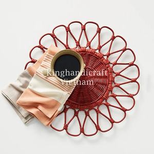 Manteles decorativos de ratán para organizadores de eventos y estilistas de bodas - Product Image 4