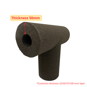 Fabrication Owens Corning Verre mousse Verre un double matériaux d'isolation chaud/froid Raccords de tuyauterie Tee Verre cellulaire - Product Image 3