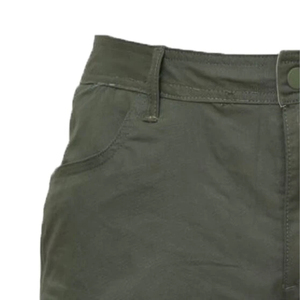 Pantalones cortos de mezclilla lisos de alta calidad para hombre 100% algodón estilo recto informal recto con verano de punto con logotipo personalizado - Product Image 4