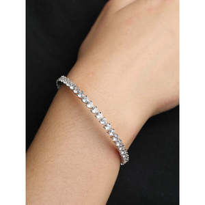 Brazalete de Plata 925 con Cristales para Cada Momento, para Ti! - Product Image 5