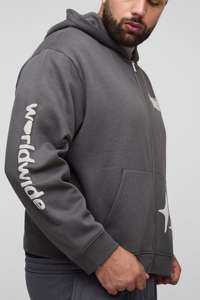 Pull épais épais à capuche zippée Sweatshirts d'hiver avec logo personnalisé Sweat à capuche Boxy de haute qualité grande taille directement de l'usine - Product Image 3