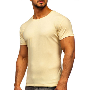 Pakistan Made T-shirt décontracté à manches courtes surdimensionné pour hommes confortable 100% coton évacuant l'humidité - Product Image 1