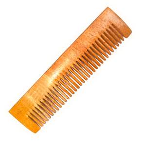 Peine para masaje de dientes Peine para peinar No estático Peine de madera de sándalo Cabello de madera para cabello Diente ancho Afro - Product Image 4