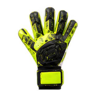 ถุงมือผู้รักษาประตูฟุตบอล BLACK RACING GEAR วัสดุ PU ป้องกันนิ้วมือ ปิดด้วยซิป ทนทานต่อสภาพอากาศ สำหรับฝึกซ้อมและแข่งขัน ไซส์ XL XS - Product Image 1