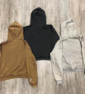 เสื้อฮู้ดผ้าฝ้ายมีฮู้ดสำหรับผู้ชายและผู้หญิงเสื้อฮู้ดมาตรฐานไร้สายน้ำหนัก400กรัม100% - Product Image 6