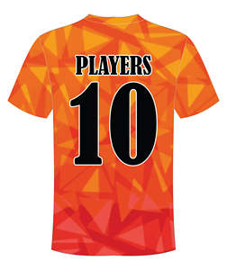 Custom Sublimated 100% Polyester Dry <b>FIt</b> <b>T</b> <b>Shirt</b> Oversized - Product Image 3