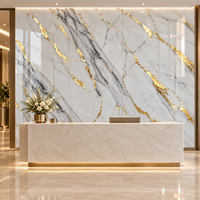Panneau mural en vinyle imperméable WYRAX, motif géométrique blanc et gris brillant, design moderne pour salle de bain, salon, fond de télévision