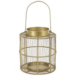 Impresionantes portavelas de metal con acabados de primera calidad disponibles en negro recubierto de polvo antiguo para una decoración versátil - Product Image 4