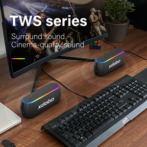 Enceinte Bluetooth étanche <span class=keywords><strong>XDOBO</strong></span> X8 III 60W avec 12 heures d'autonomie, BT, USB, AUX, carte TF pour une utilisation en extérieur et à domicile - Product Image 5