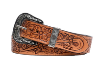 Ceinture en cuir Cowboy Western de conception personnalisée de haute qualité fabriquée à la main et usinée à la main du fournisseur en gros