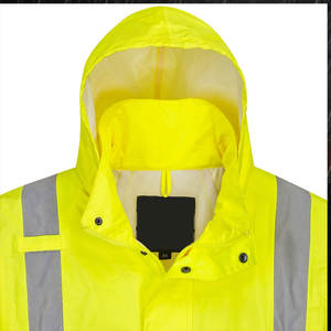 เสื้อโค้ท Hi VIS น้ำหนักเบาเสื้อโค้ท Hi VIS สะท้อนแสงสไตล์ใหม่ - Product Image 5