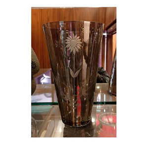 Vase à fleurs décoratif unique de type moderne, pièce maîtresse de mariage, vase en verre à bas prix - Product Image 5