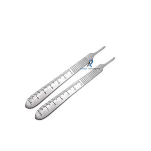 German Stainless Steel Surgical <b>Scalpel</b> Handle Professional Blade Holder for Precision Cutting in Medical and Dental Procedures - Product Image 3