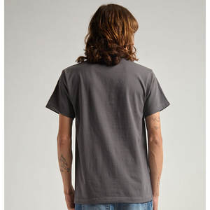 T-shirt de sport surdimensionné pour hommes T-shirt vintage de qualité supérieure T-shirt à manches courtes en coton épais et uni Petit - Product Image 6