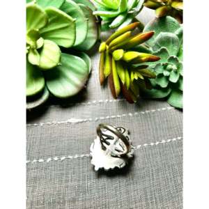 Daniel Benally Fine Jewelry Kingman Turquoise & Sterling <b>Silver</b> <b>Statement</b> <b>Ring</b> Bezel Setting Size 10 Everyday Wear - Product Image 4