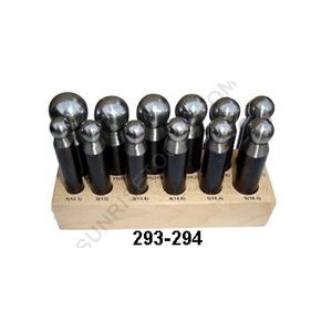 Poinçon de frappe de haute qualité (lot de 12) sur support en bois pour outils de fabrication de bijoux vente entière prix le plus bas meilleur produit pour les bijoux - Product Image 1