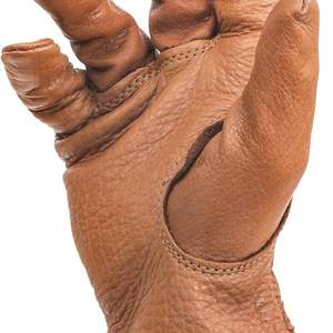 Venta al por mayor guantes de construcción para el trabajo guantes de trabajo de cuero de vaca para jardinería soldadura conductor patio trabajo pesado hombres mujeres - Product Image 5